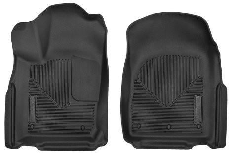 2011-2014 Dodge Durango / 11-14 Jeep Grand Cherokee X-Act Contour Black Front Floor Liners by Husky Liners (53561) - Modern Automotive Performance
