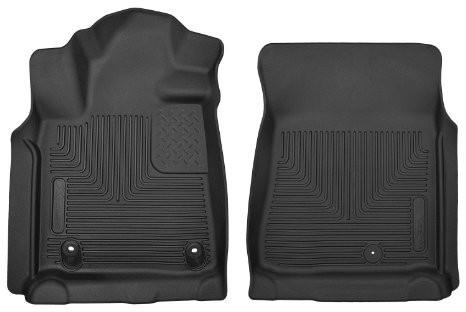 2012-2014 Toyota Tundra Pickup(Crew / Ext / Std Cab) X-Act Contour Black Front Floor Liners by Husky Liners (53711) - Modern Automotive Performance
