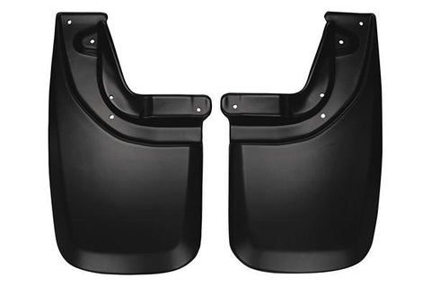 2005-2012 Toyota Tacoma Regular/Double/CrewMax Cab Custom-Molded Rear Mud Guards by Husky Liners (57931) - Modern Automotive Performance
