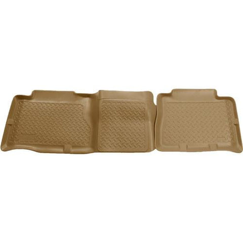 2002-2006 Cadillac Escalade/GMC Yukon/Denali Classic Style 2nd Row Tan Floor Liners by Husky Liners (61453) - Modern Automotive Performance
