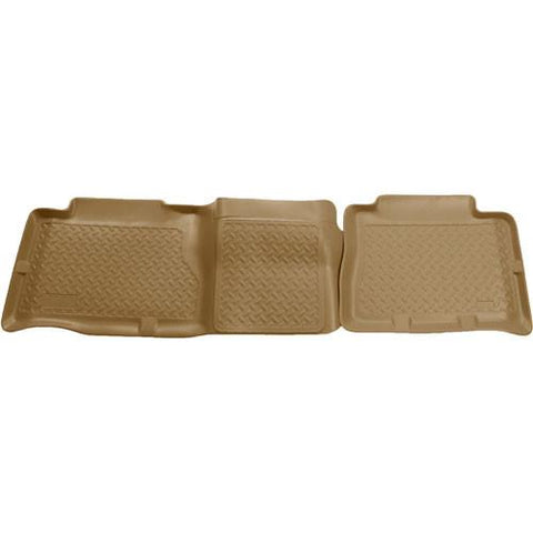 1998-2002 Dodge Ram 1500/2500/3500 Quad Cab (No4DR) Classic Style 2nd Row Black Floor Liner by Husky Liners (61721) - Modern Automotive Performance
