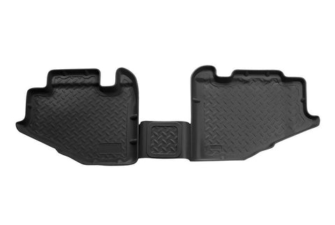 1997-2005 Jeep Wrangler Classic Style 2nd Row Black Floor Liners by Husky Liners (61731) - Modern Automotive Performance
