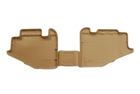 1997-2005 Jeep Wrangler Classic Style 2nd Row Tan Floor Liners by Husky Liners (61733) - Modern Automotive Performance

