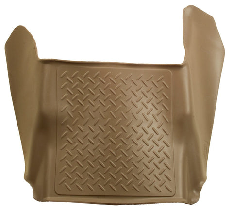 2009-2012 Dodge Ram 1500/2500/3500 Crew Cab WeatherBeater Center Hump Tan Floor Liner by Husky Liners (83703) - Modern Automotive Performance
