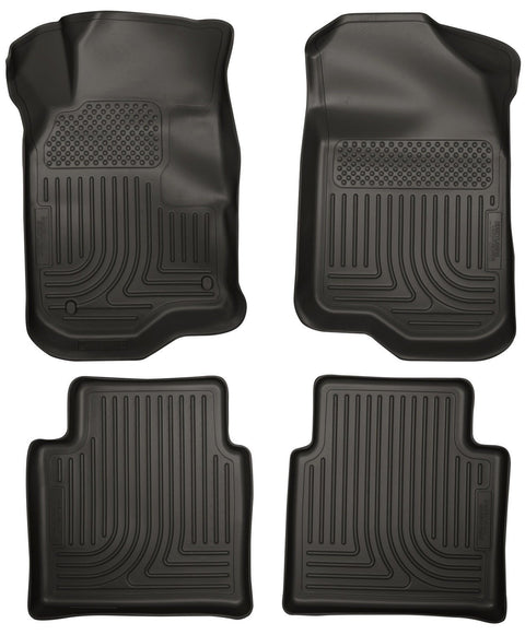 2008-2012 Chevy Malibu/07-09 Saturn Aura WeatherBeater Combo Black Floor Liners by Husky Liners (98111) - Modern Automotive Performance
