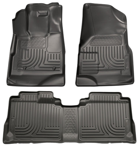 2010-2012 Chevy Equinox/GMC Terrain WeatherBeater Combo Black Floor Liners by Husky Liners (98131) - Modern Automotive Performance
