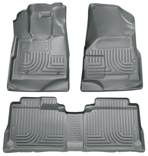 2010-2012 Chevy Equinox/GMC Terrain WeatherBeater Combo Gray Floor Liners by Husky Liners (98132) - Modern Automotive Performance
