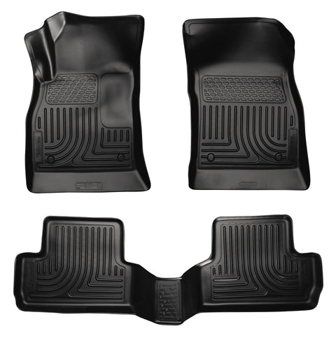2012 Buick Verano WeatherBeater Combo Black Floor Liners by Husky Liners (98171) - Modern Automotive Performance
