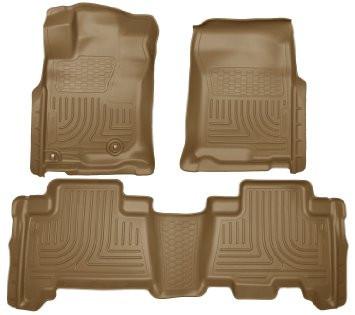 2011 Infiniti QX56 WeatherBeater Combo Black Floor Liners by Husky Liners (98611) - Modern Automotive Performance
