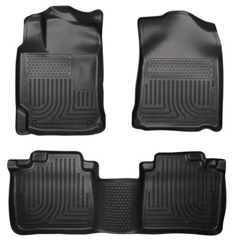 2012 Toyota Camry WeatherBeater Combo Black Floor Liners by Husky Liners (98901) - Modern Automotive Performance
