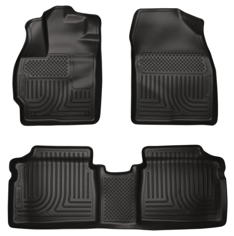 2010-2012 Toyota Prius WeatherBeater Combo Black Floor Liners by Husky Liners (98921) - Modern Automotive Performance
