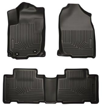 2013 Toyota RAV4 Weatherbeater Black Front & 2nd Seat Floor Liners by Husky Liners (98971) - Modern Automotive Performance
