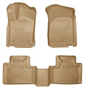 2011-2013 Dodge Durango / 11-13 Jeep Grand Cherokee WeatherBeater Combo Tan Floor Liners by Husky Liners (99053) - Modern Automotive Performance
