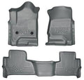 2015 Chevy/GMC Tahoe/Yukon WeatherBeater Combo Grey Floor Liners by Husky Liners (99202) - Modern Automotive Performance
