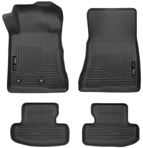 Husky Liners WeatherBeater Floor Liners | 2015-2018 Ford Mustang (99371)