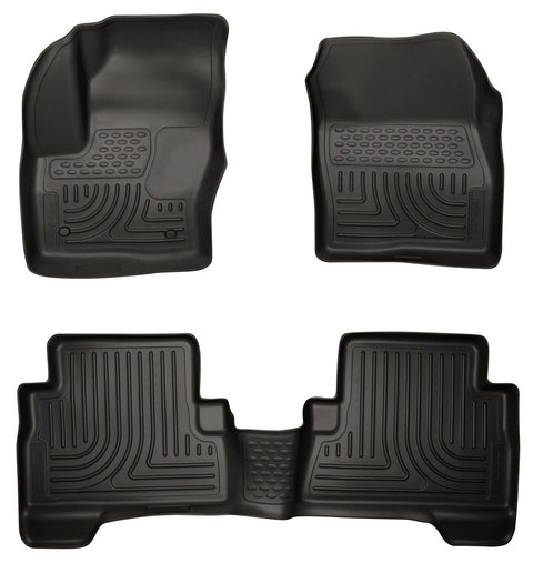 2013 Ford Escape WeatherBeater Combo Black Floor Liners by Husky Liners (99741) - Modern Automotive Performance
