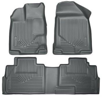 2007-2013 Ford Edge / 07-13 Lincoln MKX Weatherbeater Grey Front & 2nd Seat Floor Liners by Husky Liners (99762) - Modern Automotive Performance
