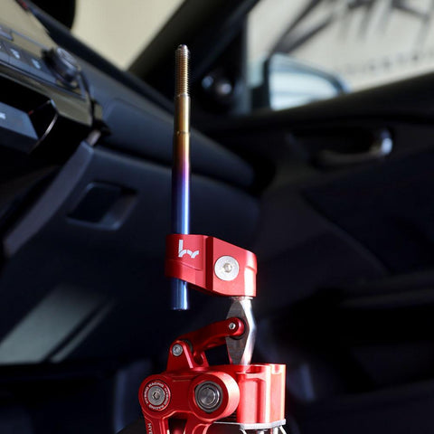 Hybrid Racing Titanium Shift Rod - 140mm | Multiple Honda/Acura Fitments (HYB-ROD-01-06)