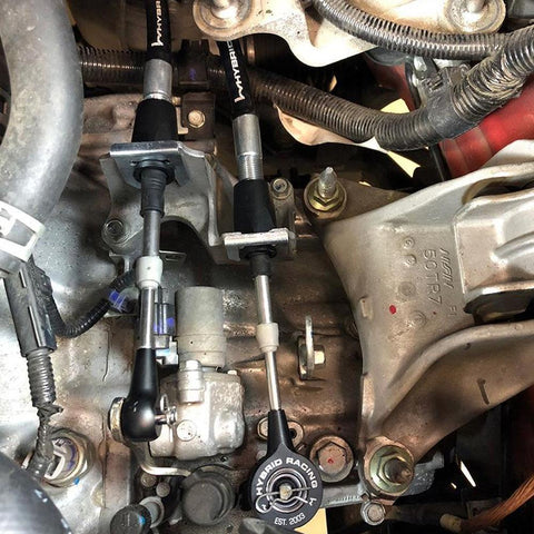 Hybrid Racing Performance Shifter Cables | 2012-2015 Honda Civic Si (HYB-SCA-01-20)