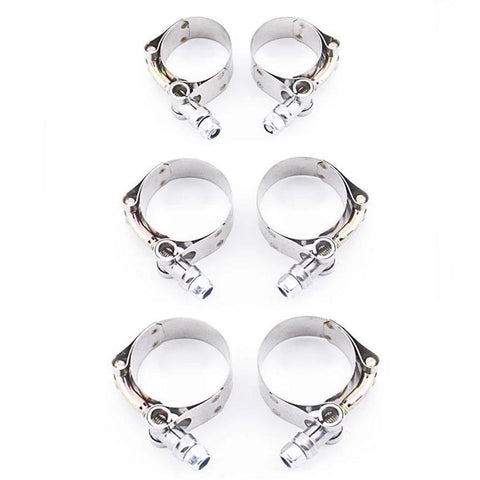 Hybrid Racing T-Bolt Radiator Hose Clamp Kit | 2006-2011 Honda Civic Si (HYB-TBC-00-10)