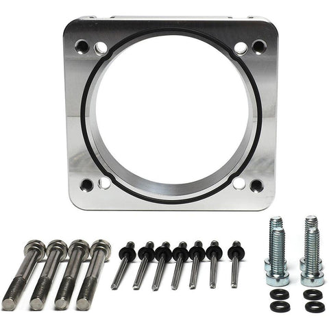 IAG Performance 76mm Throttle Body Adapter | Multiple Subaru Fitments (IAG-AFD-2021BK/SL)