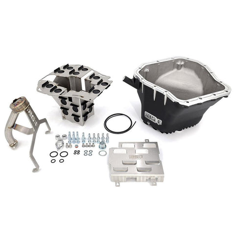IAG EJ Competition Oil Pan Package | 02-14 WRX / 04-21 STI / 05-09 LGT / 04-13 FXT (IAG-ENG-2202SL/BK)
