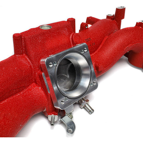 IAG Big Bore 76mm Throttle Body with Electronic and Adapter for OEM/Cosworth Intake Manifolds | 2004-2021 Subaru WRX STI, 2006-2014 Subaru WRX, and 2004-2008 Subaru Forester XT (IAG-AFD-2027)