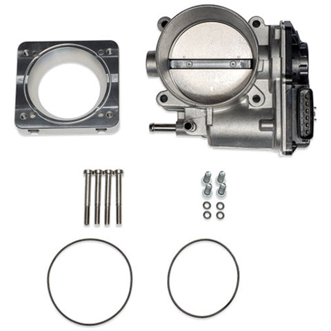 IAG Big Bore 76mm Throttle Body with Electronic and Adapter for OEM/Cosworth Intake Manifolds | 2004-2021 Subaru WRX STI, 2006-2014 Subaru WRX, and 2004-2008 Subaru Forester XT (IAG-AFD-2027)