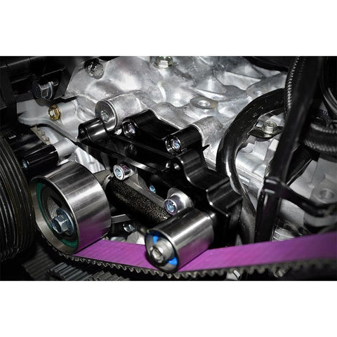 IAG Competition Series Timing Belt Tensioner V2 | 02-14 WRX / 04-21 STI / 05-09 LGT / 04-08 FXT (IAG-ENG-5111BK)