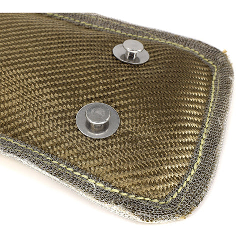 BSTFLEX Gray Titanium Turbo Blanket Heat Shield For Subaru Impreza Legacy – TD04, TD05, TD06, VF34, WRX 02-14
