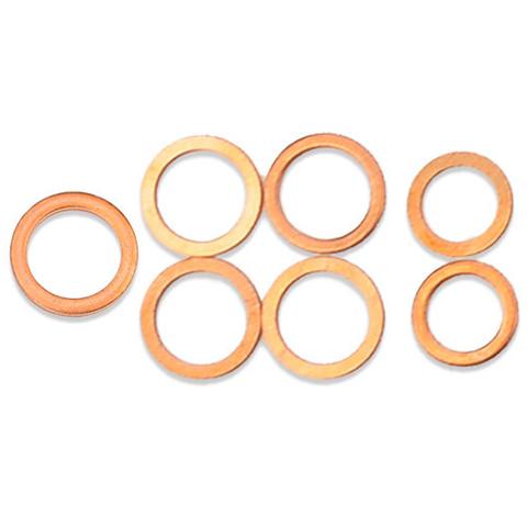 IAG Performance Turbo Feed & AVCS Line Replacement Crush Washers | Multiple Subaru Fitments (IAG-RPL-207X)
