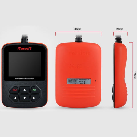 iCarsoft i980 Multi-System Scanner | Multiple Mercedes-Benz Fitments (i980)