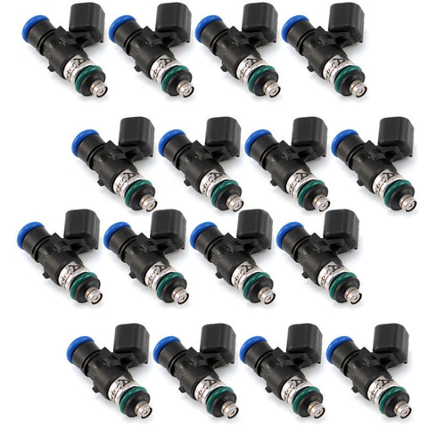 Injector Dynamics ID1050X Injectors No Adapter Top 14mm Lower O-Ring Set of 16 (1050.34.14.14.16)