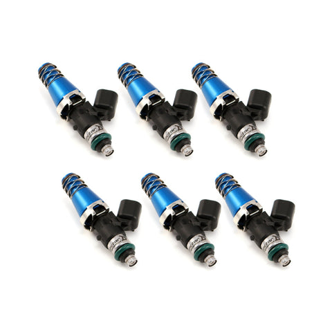 Injector Dynamics ID1050X Injectors 11mm Blue Adaptors 14mm Bottom O-Ring to 11mm Set of 6 (1050.60.11.14-O.6)