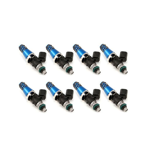 Injector Dynamics ID1050X Injectors 11mm Blue Adaptors 14mm Bottom O-Ring to 11mm Set of 8 (1050.60.11.14-O.8)