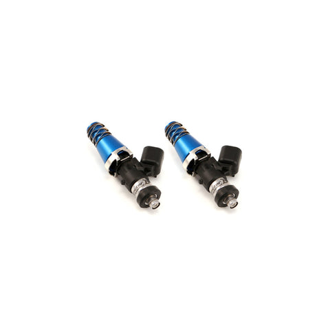 Injector Dynamics ID1050X Injectors 11mm Blue Adaptors Denso Lower Cushions Set of 2 (1050.60.11.D.2)