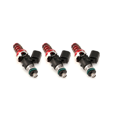Injector Dynamics 1340cc Injectors - 48mm Length - 11mm Gold Top - 14mm Lower O-Ring Set of 3 (1300.48.11.14.3)