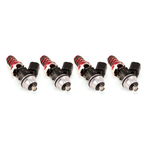 Injector Dynamics 1340cc Injectors - 48mm Length - 11mm Red Top - S2000 Lower Config Set of 4 (1300.48.11.F20.4)