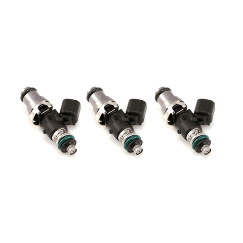 Injector Dynamics 1340cc Injectors - 48mm Length - 14mm Grey Top - 14mm Lower O-Ring Set of 3 (1300.48.14.14.3)