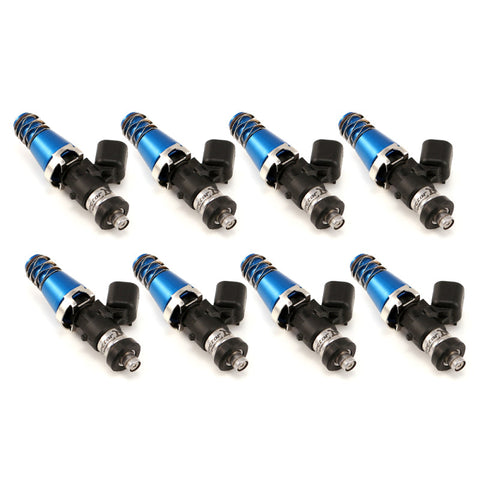 Injector Dynamics 1340cc Injectors - 60mm Length - 11mm Blue Top - Denso Lower Cushion Set of 8 (1300.60.11.D.8)