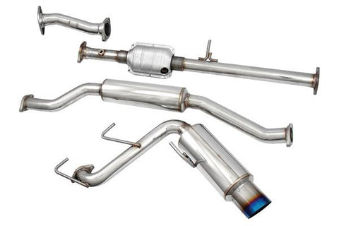 2008-2011 Mitsubishi Lancer 4cyl 2.0L/2.4L (All Trim Levels) 60mm Cat-Back Exhaust w/ Titanium Tip by Injen (SES1835TT-1) - Modern Automotive Performance
