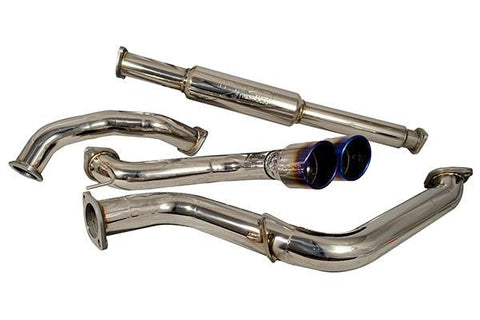 2013 Ford Focus ST 2.0L (t) 3.00" Cat-Back Stainless Steel Exhaust System w/Titanium Tip by Injen (SES9001TT) - Modern Automotive Performance
