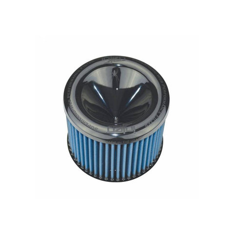 Injen Technology Supernano-Web Air Filter 2.50" Flange ID, 6" Base / 5" Media Height / 5.30" Inertia Top (X-1012-BB)