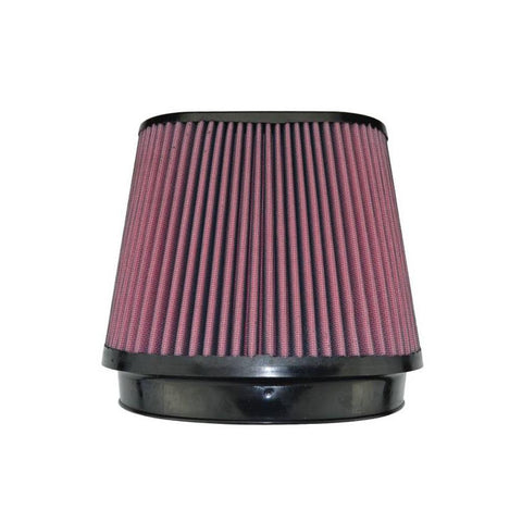 Injen Technology 8-Layer Oiled Cotton Gauze Air Filter - 8.50" x 9.00" Oval Flange ID / 7.0" Media Height / 4.0" x 8.0" Top