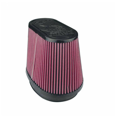 Injen Technology 8-Layer Oiled Cotton Gauze Air Filter - 8.50" x 9.00" Oval Flange ID / 7.0" Media Height / 4.0" x 8.0" Top