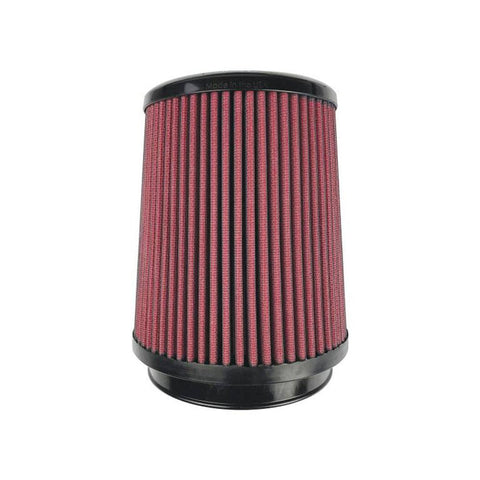 Injen Technology 8-Layer Oiled Cotton Gauze Air Filter - 5.0" Flange ID, 6.5" Base / 6.9" Media Height / 5.30" top (X-1051-BR)