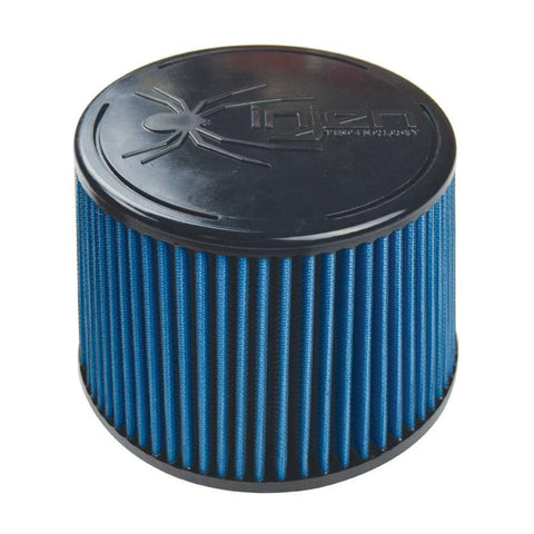 Injen Technology Supernano-Web Air Filter - 2.75" Flange ID, 5" Base / 4.875" Media Height / 5.50" top (X-1056-BB)