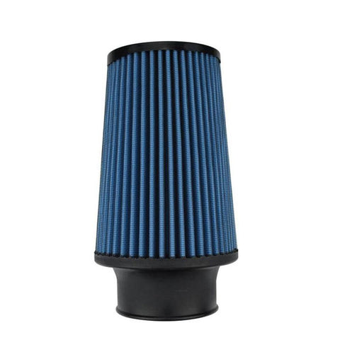 Injen Technology SuperNano-Web Air Filter  3.00"" Flange ID, 5.0"" Base / 7.0"" Media Height / 4"" Top" (X-1078-BB  )