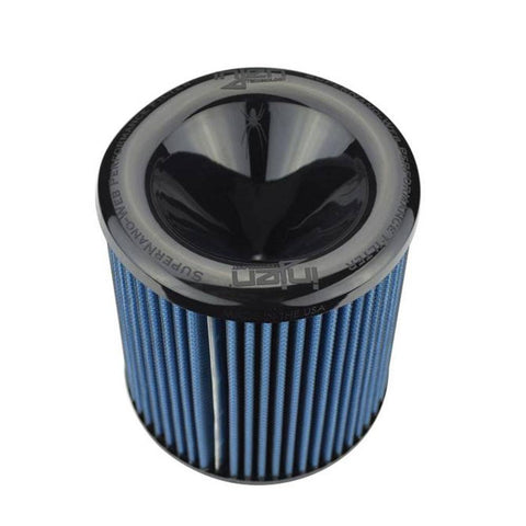 Injen SuperNano-Web Air Filter 3.0" Flange ID, 6.0" Base / 6.3" Height / 5.30" Top (X-1103-BB)