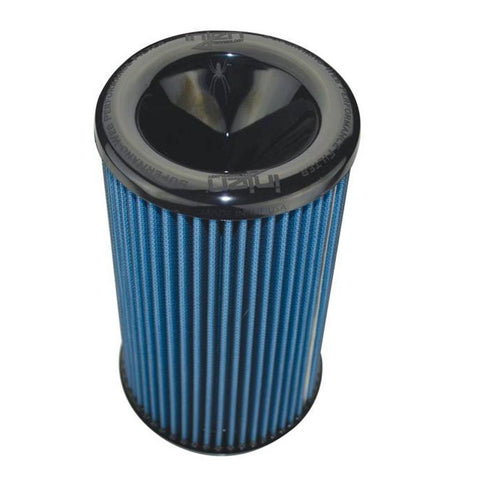 Injen SuperNano-Web Air Filter 4" ID, 6.5" Base / 10.30" Height / 5.30" Top (X-1111-BB)